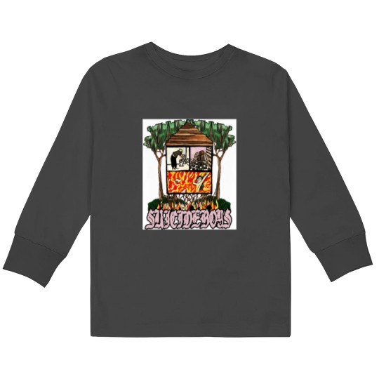 Discover LONG TERM EFFECTS OF SUFFERING - SUICIDEBOYS ALBUM COVER Kids Long Sleeve T-Shirts