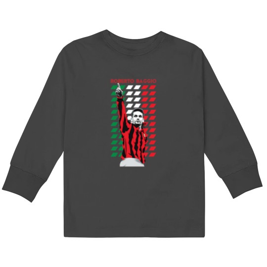 Discover Roberto Baggio Kids Long Sleeve T-Shirts