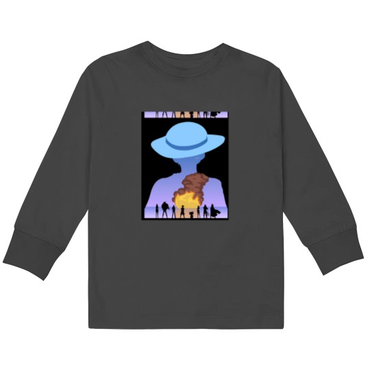 Discover One Piece Monkey D. Luffy - Straw-Hats Pirates 457 Kids Long Sleeve T-Shirts