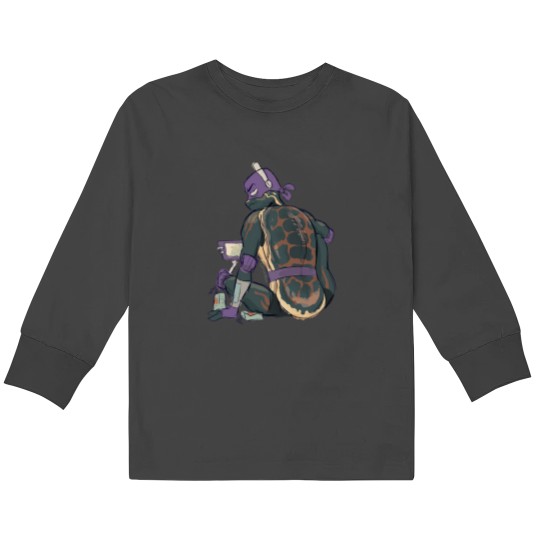 Discover Realistic Softshell Donnie 2 (No Background) 243 Kids Long Sleeve T-Shirts