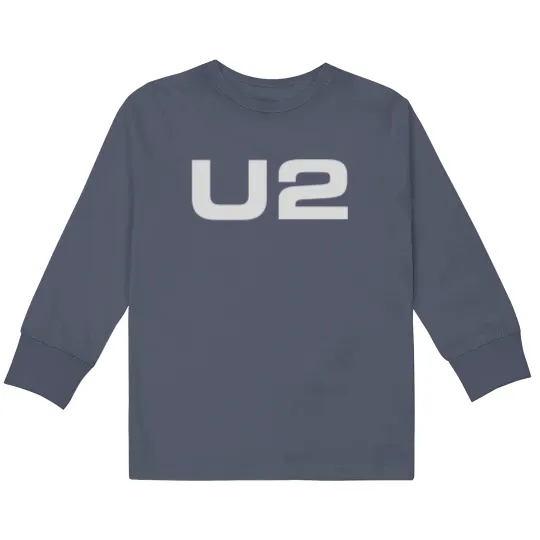 Discover U2 Logo Kids Long Sleeve T Shirts