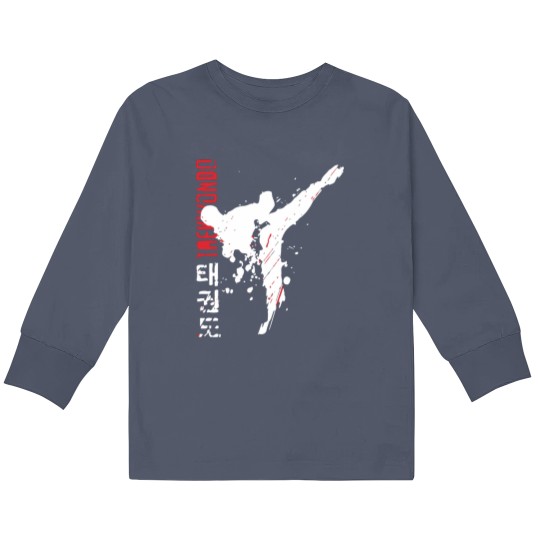 Discover Taekwondo - Taekwondo Kids Long Sleeve T Shirts