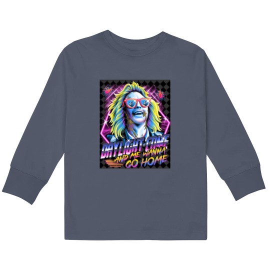 Discover Beetlejuice , 80's Nostalgia - Beetlejuice - Kids Long Sleeve T Shirts