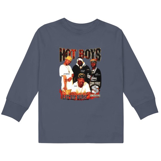 Discover Vintage Rap Hip Hop Kids Long Sleeve Shirt