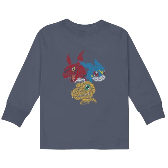 Discover DIGIMON LEADER - Digimon - Kids Long Sleeve T Shirts