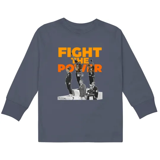 Discover Kids Long Sleeve T-Shirts - Fight the Power