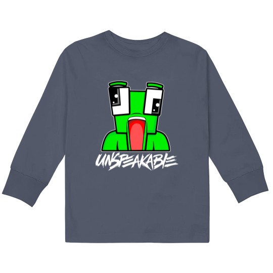 Discover Unspeakable Kids Kids Long Sleeve T-Shirts Boys Girls Unisex Youtube Gamer