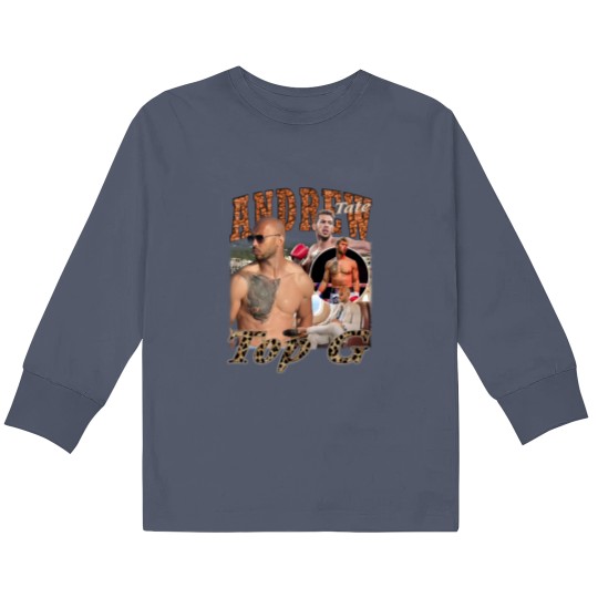 Discover Andrew Tate Kids Long Sleeve T Shirts