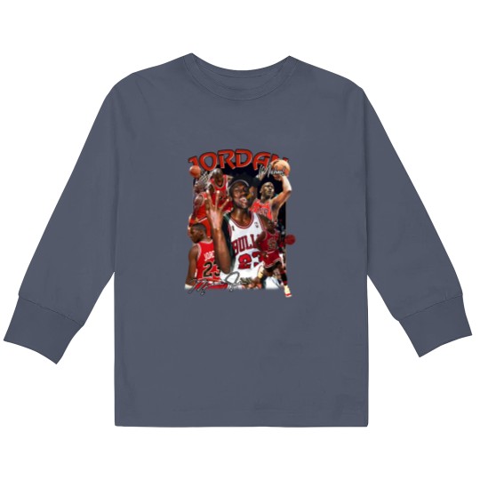 Discover Michael Jordan Kids Long Sleeve T Shirts, Basketball Kids Long Sleeve T Shirts