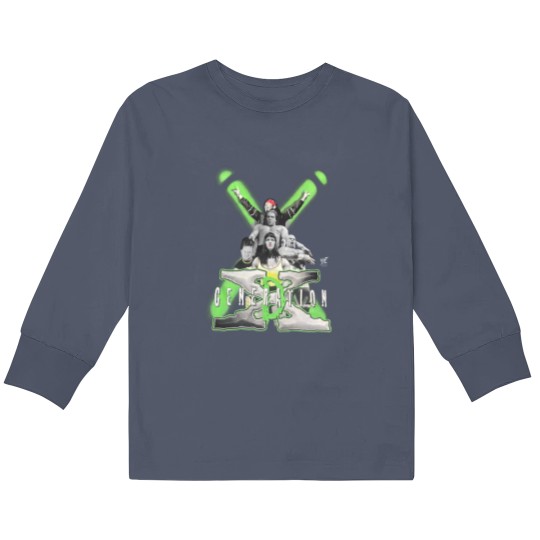 Discover Vintage 90s Generation x wrestling Kids Long Sleeve T Shirts / L size fit M