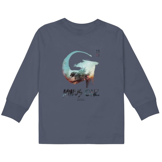 Discover god zilla Minus One Kids Long Sleeve T Shirts, Takashi Yamazaki, god zilla Movie 2023 Tees