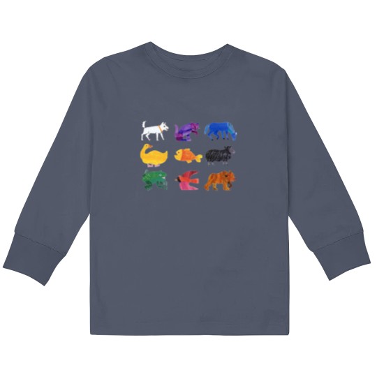 Discover Eric Carle Animals Kids Long Sleeve T Shirts