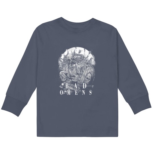 Discover Rare Kids Long Sleeve T Shirts Bad Omens All Best Design American Metalcore Band Merch