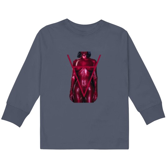 Discover Doja Cat Bloody Demon Kids Long Sleeve T Shirts, Dojas Kids Long Sleeve T Shirts, Doja Cat The Scarlet Tour 2023