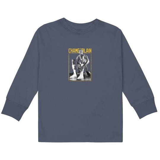 Discover WILT CHAMBERLAIN BASKETBALL SPORT Kids Long Sleeve T Shirts