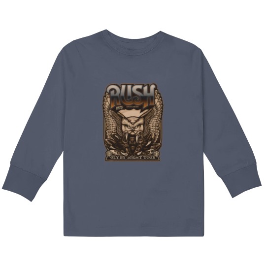 Discover Rush Band Unisex Softstyle Kids Long Sleeve T Shirts