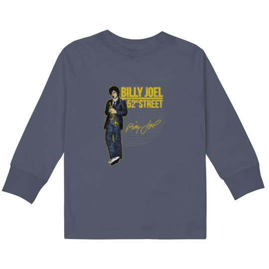 Discover Billy Joel 52nd Street Bricks Vintage Kids Long Sleeve T Shirts