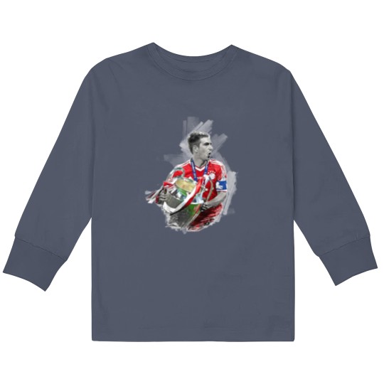 Discover Philipp Lahm - Philipp Lahm - Kids Long Sleeve T Shirts