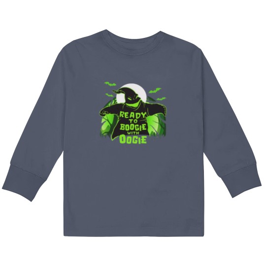 Discover Nightmare Before Christmas Boogie with Oogie Halloween Kids Long Sleeve T Shirts