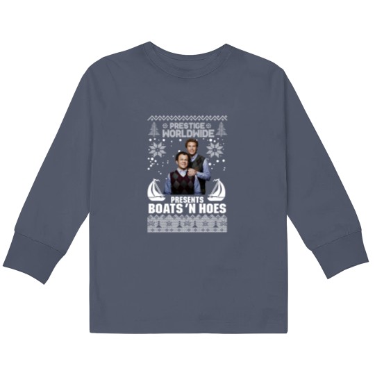 Discover Prestige Worldwide Presents Boats'n Hoes Ugly Christmas Sweat Kids Long Sleeve T Shirts