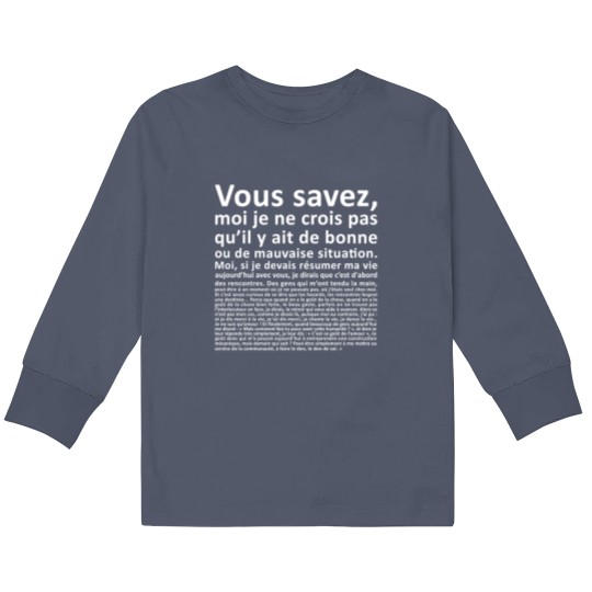 Discover Monologue dOtis Kids Long Sleeve T Shirts