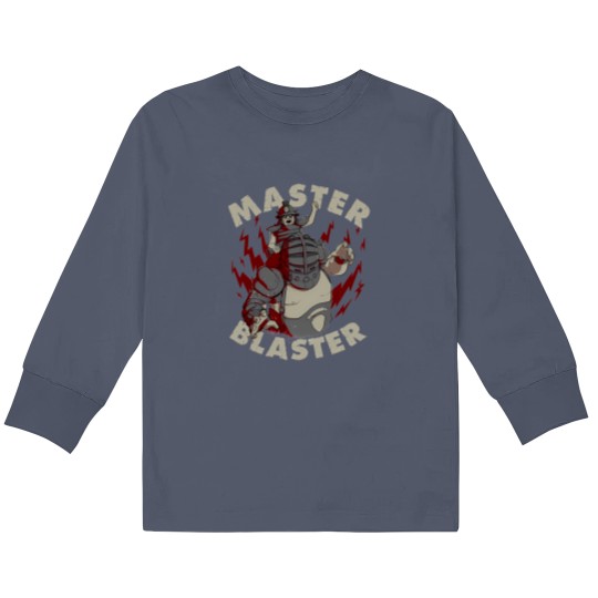 Discover Master Blaster V2 - Master Blaster - Kids Long Sleeve T Shirts