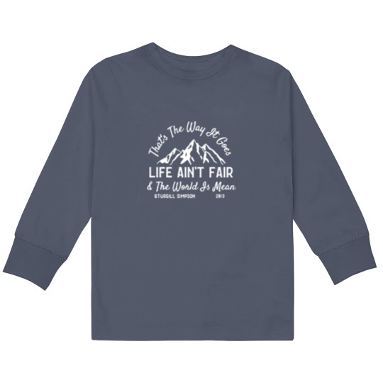 Discover Sturgill Simpson Kids Long Sleeve T-Shirts