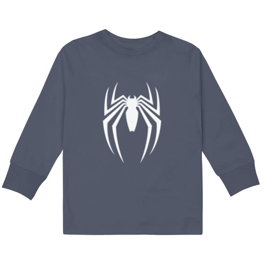 Discover White Spider Essential Kids Long Sleeve T Shirts