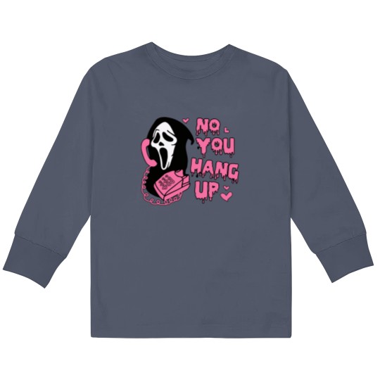 Discover No You Hang Up Kids Long Sleeve T Shirts, Ghost face Kids Long Sleeve T Shirts