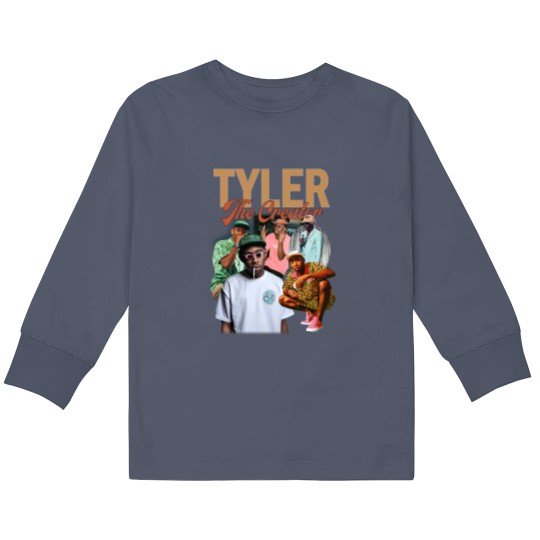 Discover Tyler The Creator Kids Long Sleeve T Shirts | Tyler The Creator Graphic Kids Long Sleeve T Shirts