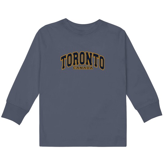 Discover Toronto Kids Long Sleeve T Shirts