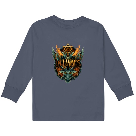 Discover In Flames Kids Long Sleeve T Shirts - Metal Band Kids Long Sleeve T Shirts - Only for the Weak