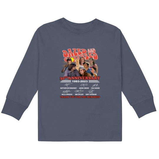 Discover Dazed and Confused Kids Long Sleeve T Shirts Dazed and Confused Movie Kids Long Sleeve T Shirts