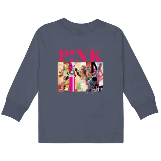 Discover P!nk Pink Singer Summer Carnival 2024 Tour Kids Long Sleeve T Shirts, Pink Summer Carnival Kids Long Sleeve T Shirts