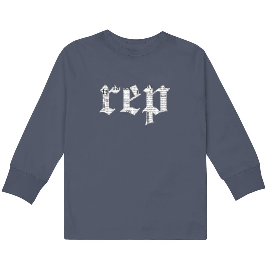 Discover Reputation Kids Long Sleeve T-Shirts from Rep Album