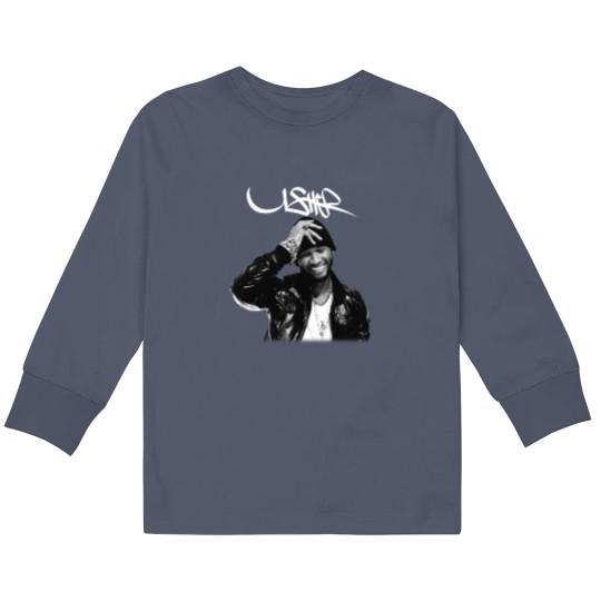 Discover Vintage Usher Unisex Kids Long Sleeve Tee