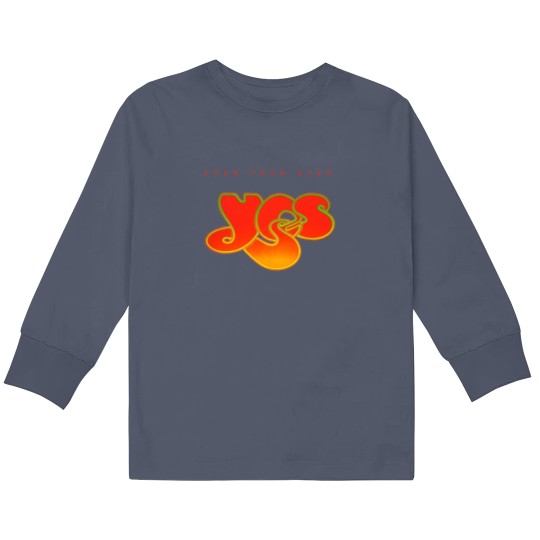 Discover Yes Open Your Eyes Music Album Kids Long Sleeve T Shirts