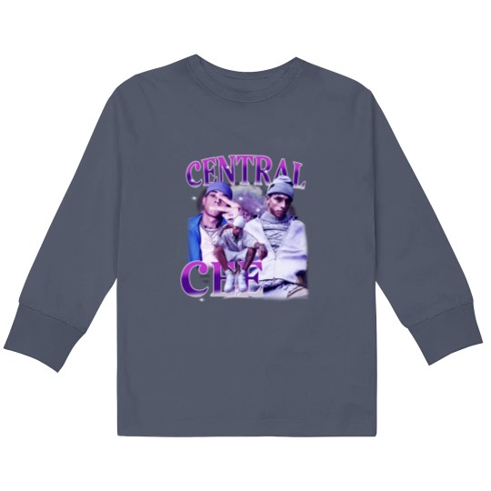 Discover Central Cee 90s Vintage Kids Long Sleeve T-Shirts