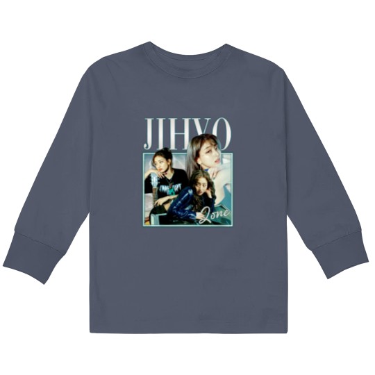 Discover Jihyo Kpop Kids Long Sleeve T Shirts, Zone Album Kids Long Sleeve T Shirts