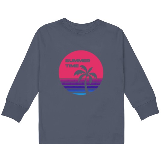 Discover Kids Summertime Long Sleeve T-Shirts