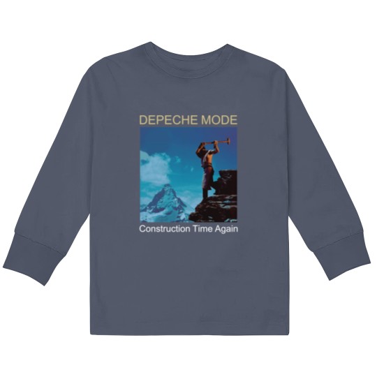 Discover Depeche Mode Construction Time Again Kids Long Sleeve T Shirts
