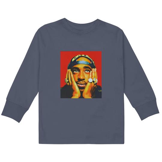 Discover Tupac Graphic Kids Long Sleeve T Shirts