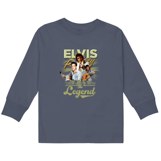 Discover Elvis Kids Long Sleeve T Shirts Kids Long Sleeve T Shirts, Elvis The Man The Myth The Legend