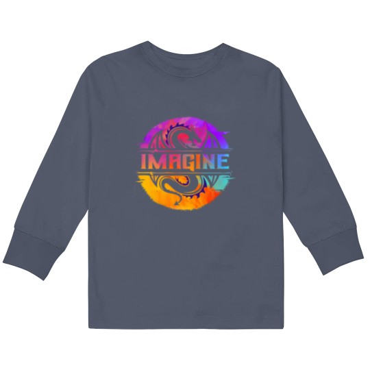 Discover Imagine Dragons Logo Kids Long Sleeve T Shirts