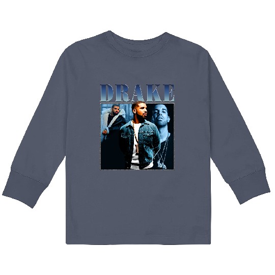 Discover Vintage Drake Kids Long Sleeve T-Shirts - Drake Merchandise