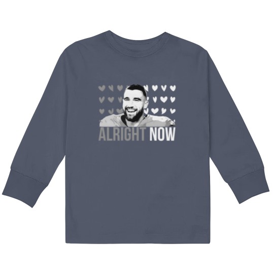 Discover Alright Now Travis Kelce Kids Long Sleeve T Shirts