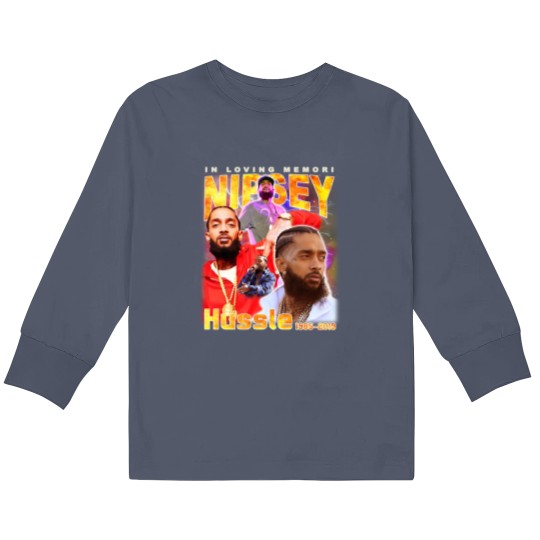 Discover Nipsey Hussle Kids Long Sleeve T Shirts