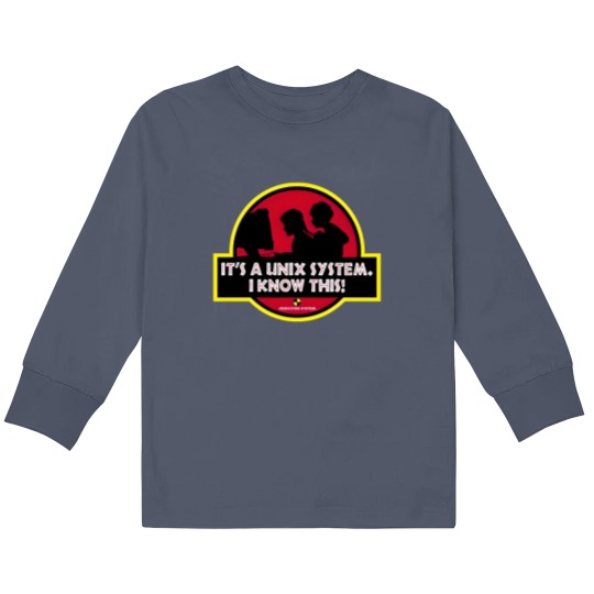 Discover UNIX System Park Kids Long Sleeve T Shirts Kids Long Sleeve T Shirts