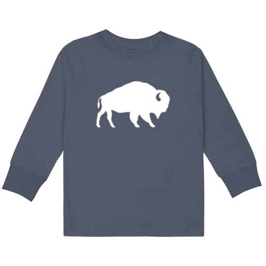 Discover Buffalo Kids Long Sleeve T-Shirt