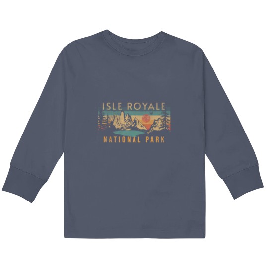 Discover isle royale national park Kids Long Sleeve T Shirts